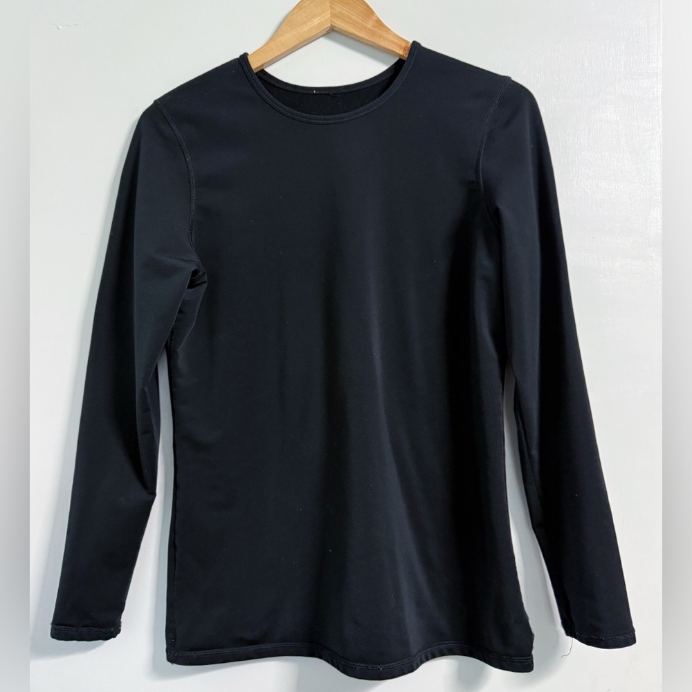 C9 by Champion Black Fleece Lined Base Layer Top Women’s S Thermal